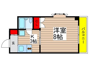 山本ビルの物件間取画像